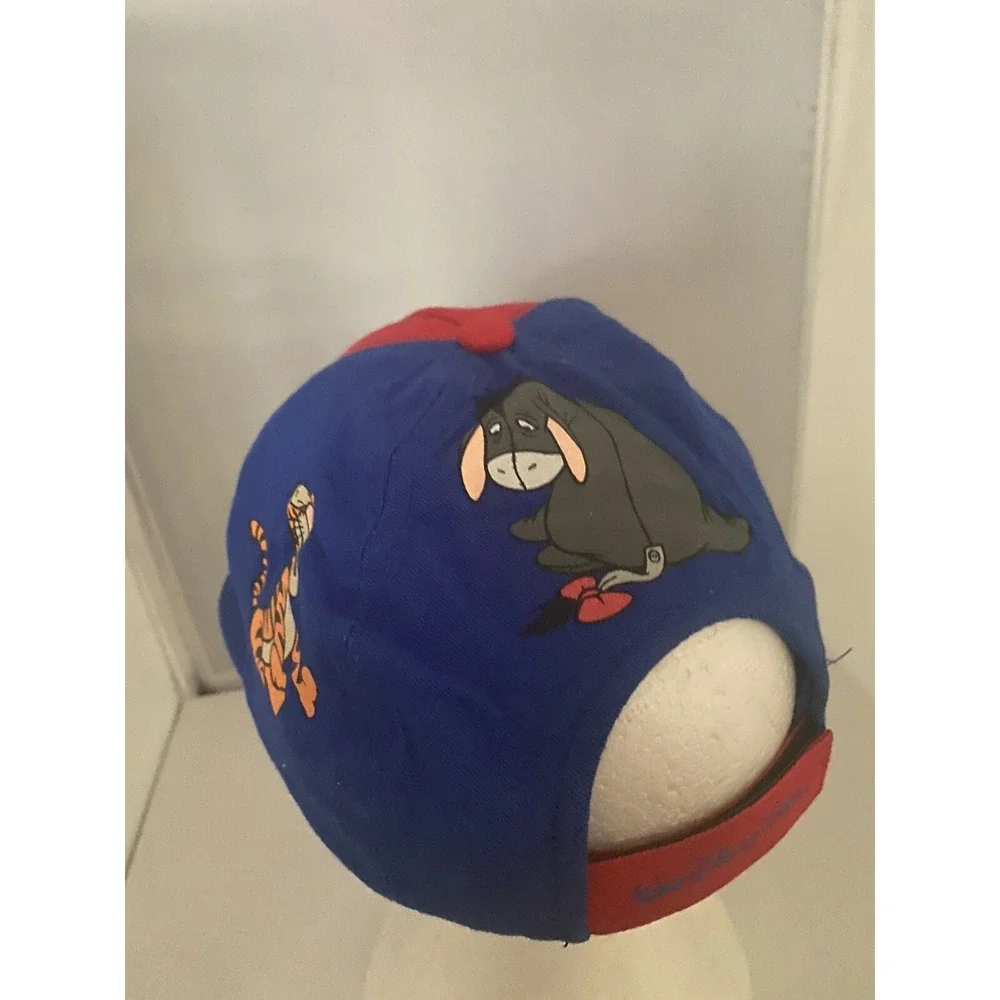 Disney World Pooh Hat Eeroye‎ Tigger Characters Blue EUC Youth Size Nice